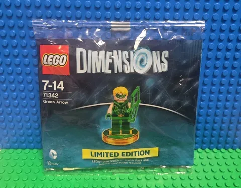 Lego Green Arrow Polybag 71342 Minifigure Dimensions sh0153 DC CMF Lot Rare New 