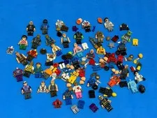 Random Lot of minifigures, Over 35 Figures + Pieces. Non Lego.