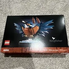LEGO Icons Kingfisher Birds 10331 834 pcs Box Plastic Ages 18+