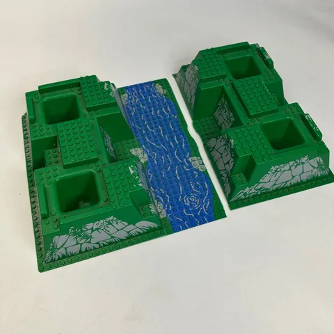 RARE LEGO Adventurers Baseplate 30271 Amazon Ancient Ruins 5986 Platform 1999