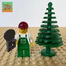 LEGO MOC: Christmas Tree Farmer + Large Tree, BEARD, 2026, MY OWN CREATION