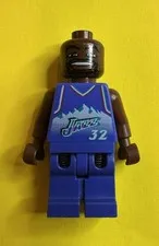 LEGO Karl Malone Minifigure #32 3564 NBA Utah Jazz CMF Lot nba012 Rare Retired 