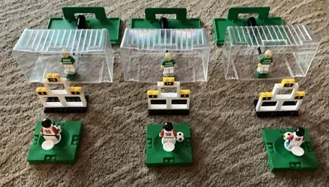 3 Vintage Lego 3401 Shoot n' Score Soccer Complete Sets - Classics From 2000