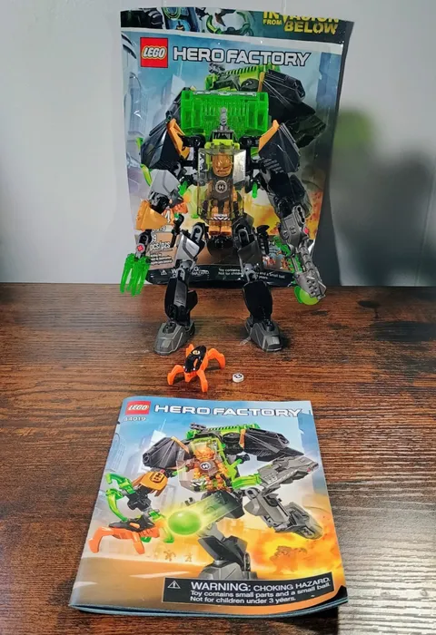Lego Hero Factory 44019 Rocka Stealth Machine Invasion From Below 100% Complete