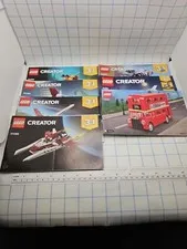 lego Creator 3 In 1  instruction manuals Only 7 Manual Lot