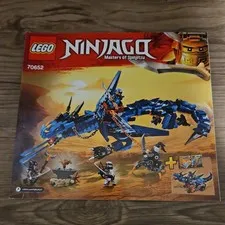 2018 Lego Ninjago Masters of Spinjitzu 70652 stormbringer Instructions only
