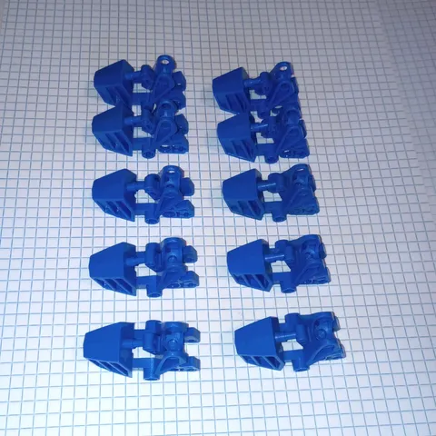 10 Bionicle Lego 32475 in Blue Foot Feet Vahki style Genuine Lego Parts WYSIWYG