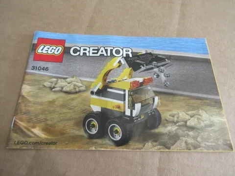 LEGO Creator bulldozer #31046 manual