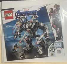 LEGO Marvel Avengers War Machine Buster 76124 Instruction Manual ONLY Retired