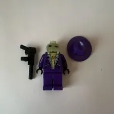 LEGO Space Police 3 Alien Brick Daddy Minifigure Rare SP114 Retired 5984 w/ gun