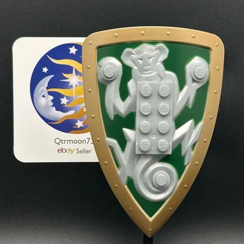 LEGO Brand KNIGHTS KINGDOM Large Figure SIR RASCUS Shield PART ~50656~ MONKEY x1