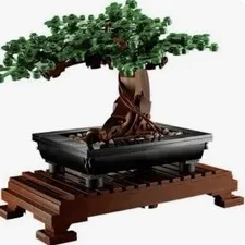 Lego Bonsai Tree 10281, USED 100% COMPLETE W/ Instructions Without Box