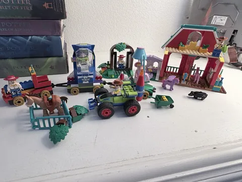 Lego Toy Story 5 Blazes Farm and Celebration Train RC Car