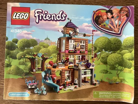 Lego Friends 41340 Friendship House Instruction Booklet Manual ONLY