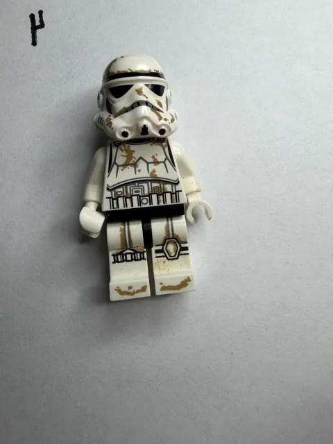 LEGO Star Wars Sandtrooper Minifigure Dirt Stains SCRATCH 9490 sw0383