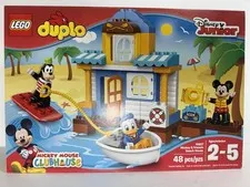 Lego Duplo: Mickey & Friends Beach House (10827) - Disney Junior 48 Pc Set NIB