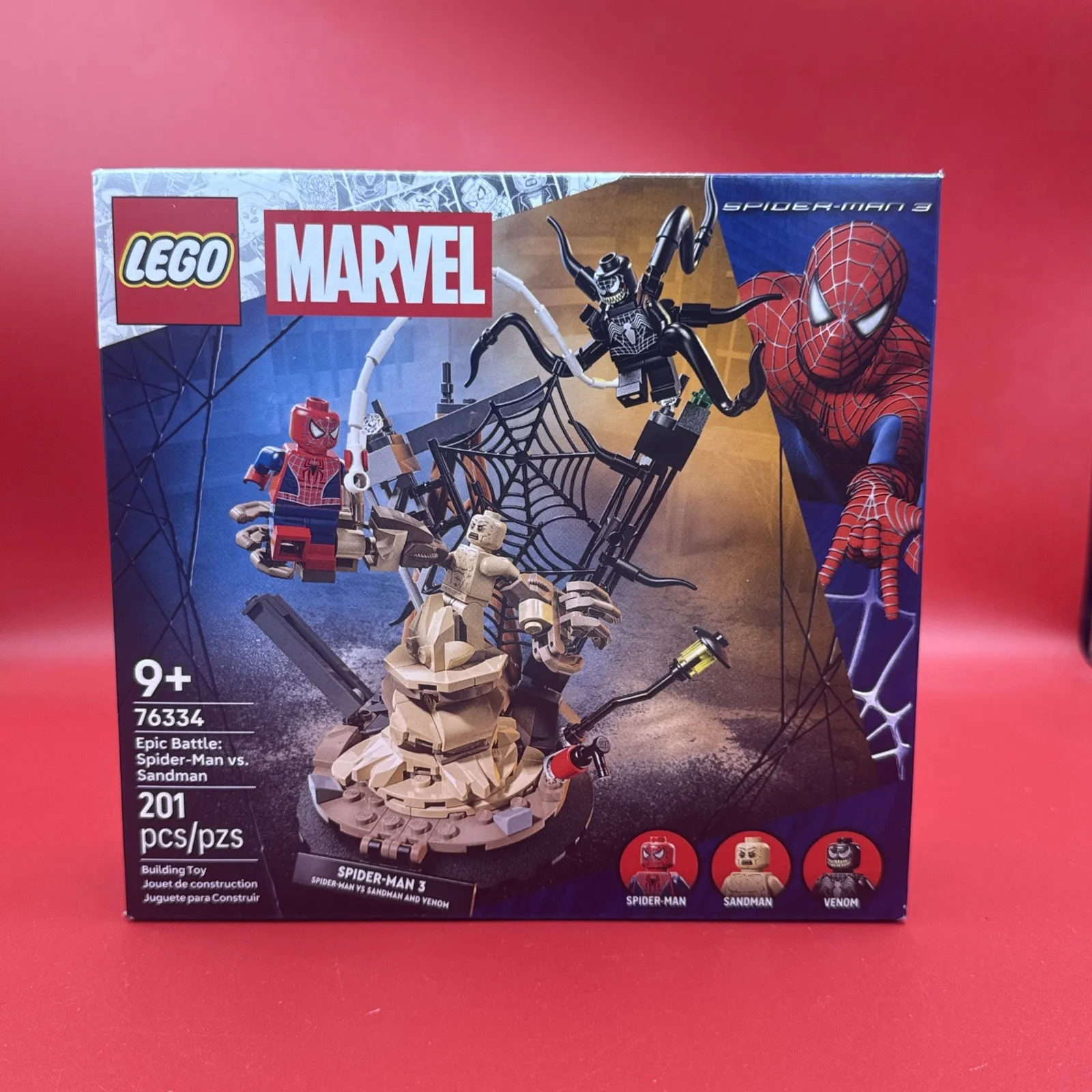 LEGO Marvel Epic Battle Spider-Man Vs. Sandman Set 76334