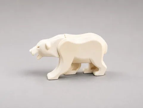 LEGO White Polar Bear From Set 6575 Polar Base Vintage 2000 Excellent
