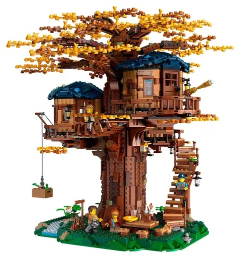 Lego 21318 Ideas Tree House 100% Comp w/ Manual All Figures Over 3000 Pieces