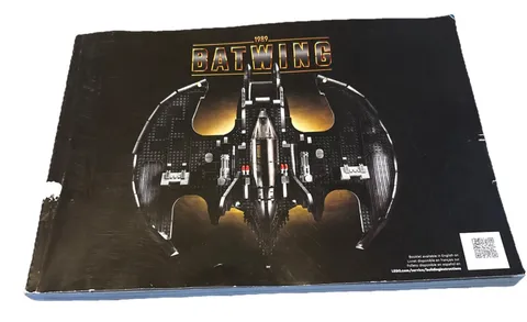 LEGO Batwing 1989 76161 Instruction Manual ONLY Good Shape/Sticker Tearing