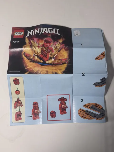LEGO NINJAGO 70686 Spinjitzu Burst Kai INSTRUCTIONS ONLY