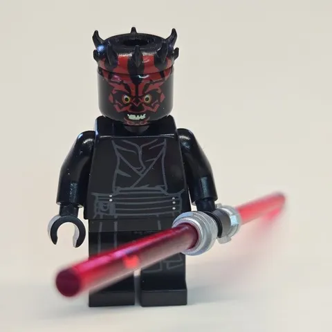 LEGO Darth Maul - Horns, Printed Legs, Open Mouth 75224 75169 sw0808 Minifig