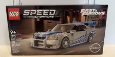 Lego 76917 Speed Champions 2 Fast 2 Furious Nissan Skyline GT-R Building Set