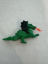 LEGO 6037 Castle Green Dragon With Black Wings Vintage Retired Minifigure