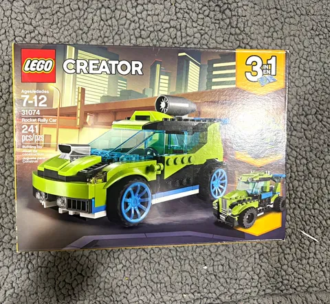 LEGO Creator 31074 Rocket Rally Car 3-in-1 Set 241 pcs Ages 7-12 Box