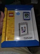 LEGO Classic Blue Picture Frame #4113 with Matting - NEW Fits 5" X 7" Photos