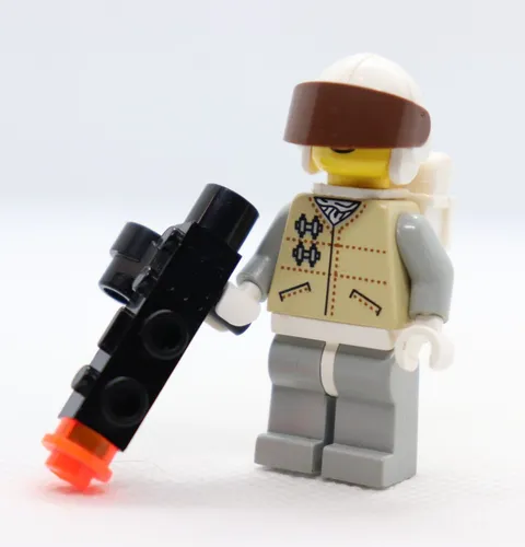 Hoth Rebel Trooper Brown Visor 7130 Vintage Star Wars LEGO® Minifigure Figure
