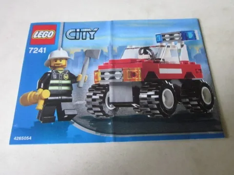 Lego Building Instructions Instruction City 7241