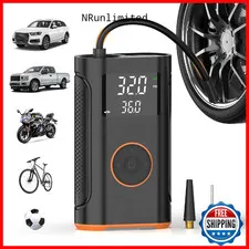 Upgrade Zsx Tire Inflator Portable Air Compressor-160 Psi Air Pump Memory
