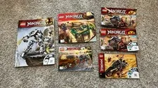 LEGO Ninjago Instruction Manual Booklets Lot Of 6