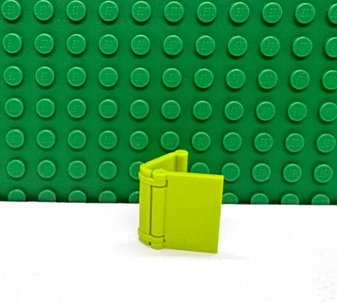 Lego mini figure 1 Lime Green Book Cover Binding NEW