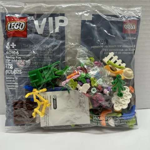 LEGO VIP Spring Fun Add-On Pack 40606 - 128 Pieces New