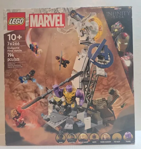 New LEGO Marvel Studios 76266 Infinity Saga Avengers Endgame Final Battle Sealed