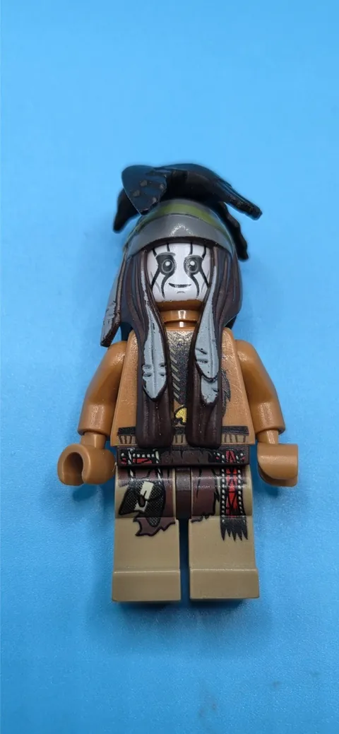 Lego Tonto Minifigure Mine Outfit 79110 Lone Ranger tlr012 CMF Rare Retired