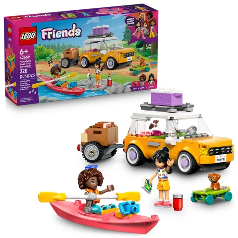 LEGO Friends Friendship Road-Trip Travel Car Toy - Buildable Multicolor