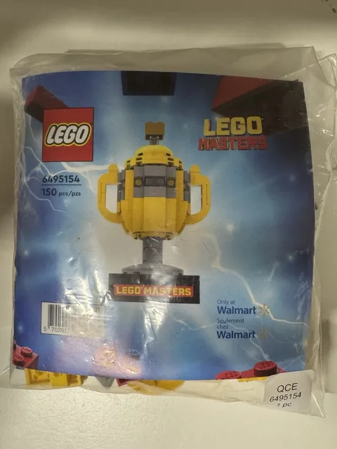 LEGO Masters Trophy 6495154 150 pcs 10+ Limited Edition Polybag 2023