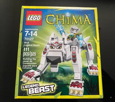 LEGO LEGENDS OF CHIMA: Wolf Legend Beast (70127)- New Sealed Box