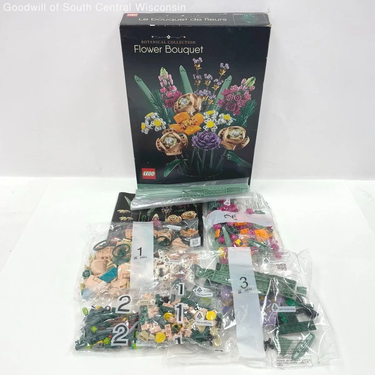Open Box, Sealed Bags LEGO Botanicals 10280 Flower Bouquet