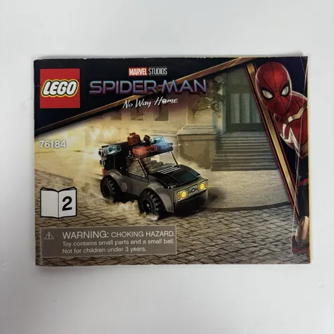 LEGO Marvel Spiderman No Way Home 76184 Book 2 Instruction Manual Only Fast Ship