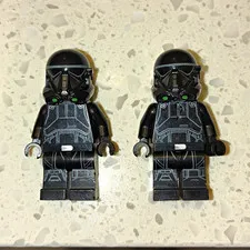 LEGO Minifigure lot of 2 imperial death troopers from sets 75213 and 75165