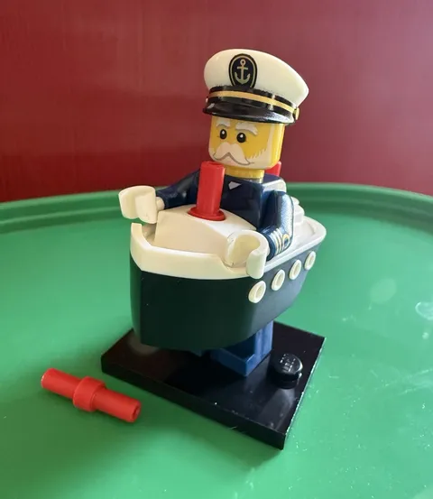 LEGO Minifigures Series 23 Captain in Boat Minifigure 71034 Foil Pack