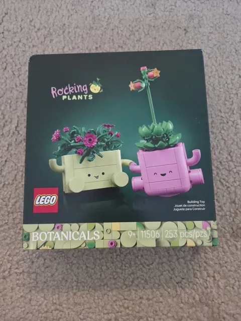 LEGO 11506 Rocking Plants Botanicals Building Set 263pc New Sealed