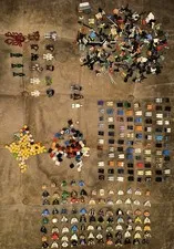 LEGO Bulk Minifigure Parts - Star Wars, etc - 85+ Torsos/Legs, Acessories