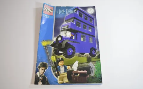 Instructions Lego Harry Potter 4755 Knight Bus Manual 2004 Booklet Plan Instruction