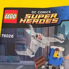 LEGO DC 76026 Wonder Woman & Invisible Jet ONLY - Brand New Bag + Instructions