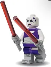 LEGO Star Wars Asajj Ventress Minifigure Sith 75432 V-19 Torrent Starfighter NEW
